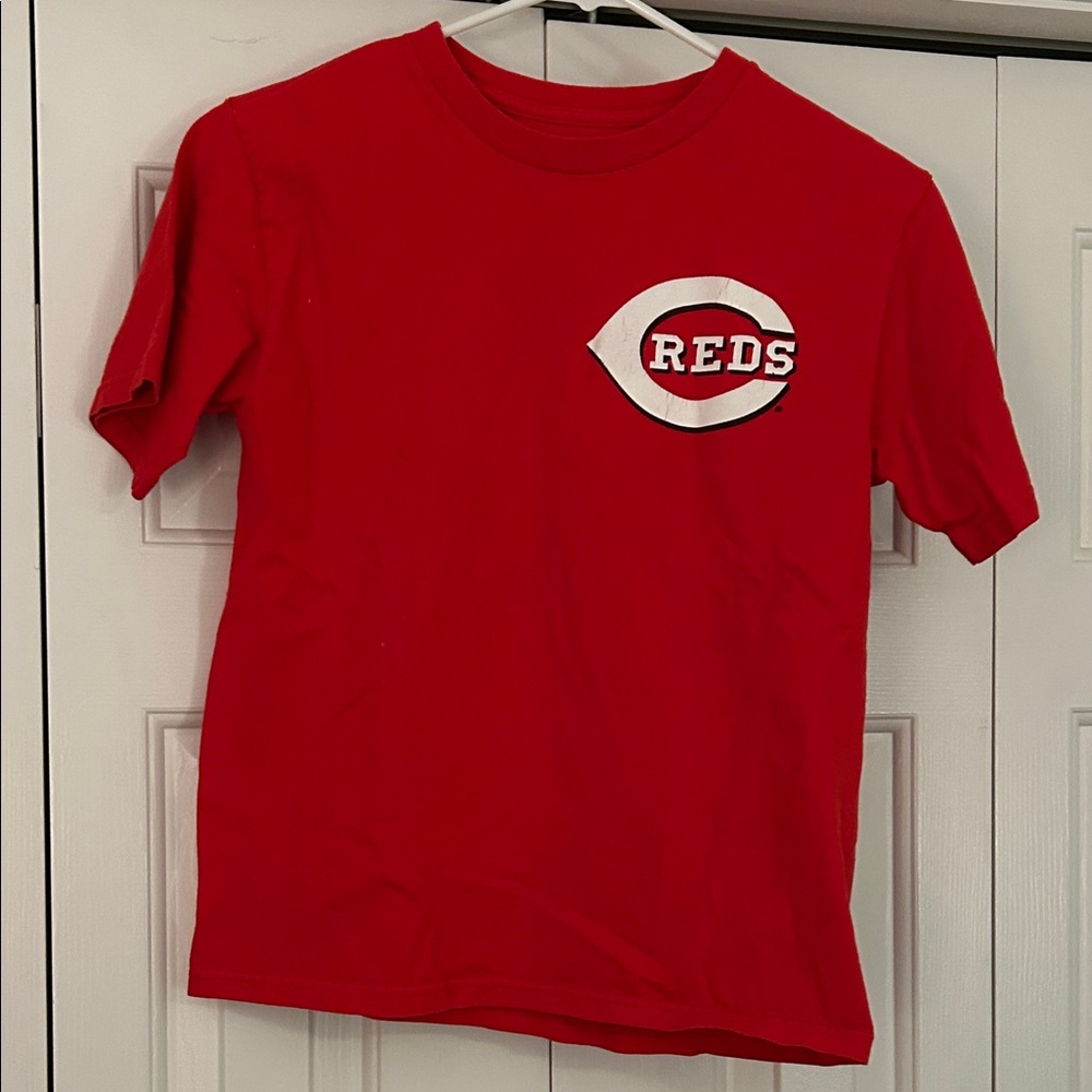 Cincinnati Reds “Rolen#27” Majestic Red T-Shirt
